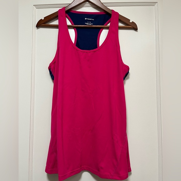 Fabletics Tops - Fabletics Pink Sleeveless Tank Top EUC